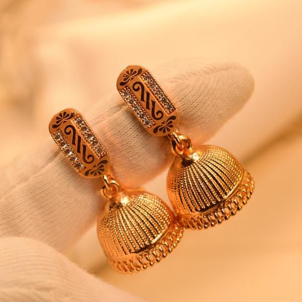 Gold-Plated Fancy Earrings