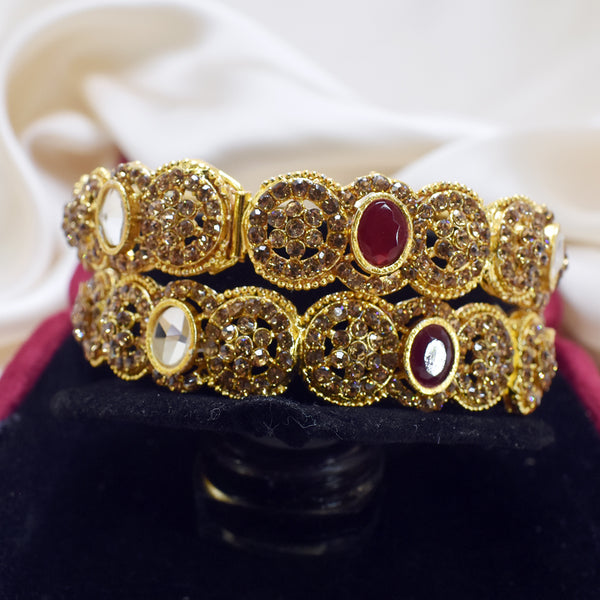 Exquisite Elegance: Premium Stone Bangles"