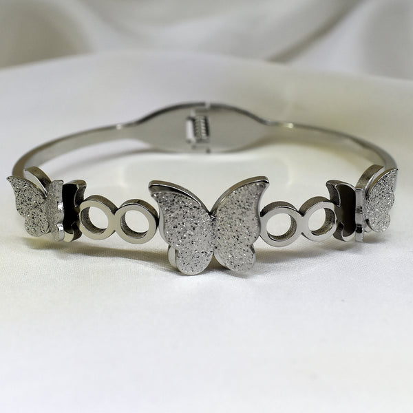 Luxury Stainless Steel Butterfly Bracelet