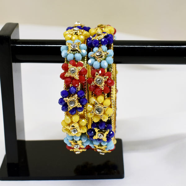 CrystalFusion Multicolor Bangles