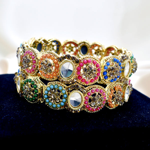 Artistry in Color: Meenakari Bangles