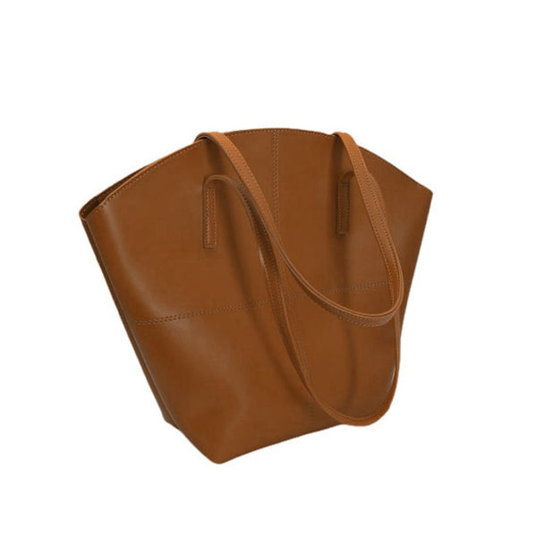 Tote Shoulder Bag Brown